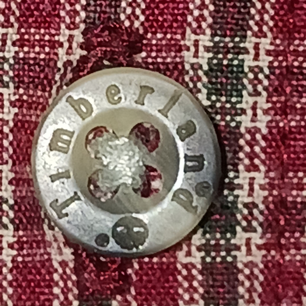 TIMBERLAND Collared Long Sleeve Button Check Men'… - image 10